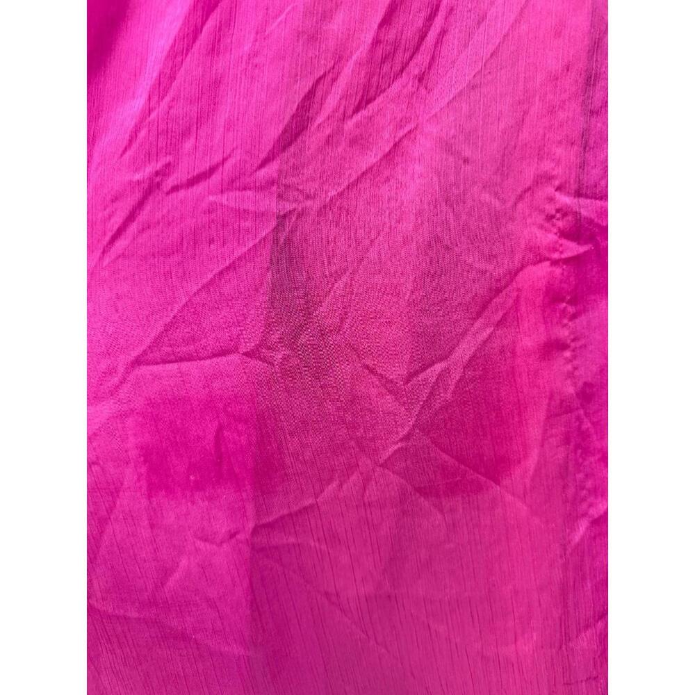 Adam Lippes x RTR Pink Knot Front Gown Size 14 with Fabric Pull Discoloration - Picture 6 of 14